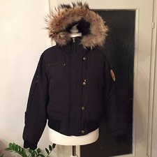 FAME Daunenjacke, Gr. XL mit Echtfellkapuze