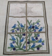 Weihnachten Kreuzstichbild Dänische Handarbeitsgilde Edith Hansen 20 x 14 cm