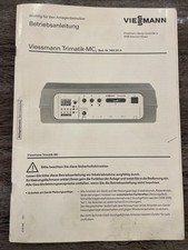 Betriebsanleitung Viessmann Trimatik-MC Nr. 7450 261-A