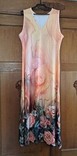 Schickes Kleid / Sommerkleid mit Blumen in Gr. XXL / 46, Zustand Neu