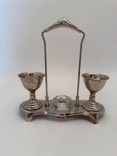 Jugendstil eierbecher menage - eierbecher,