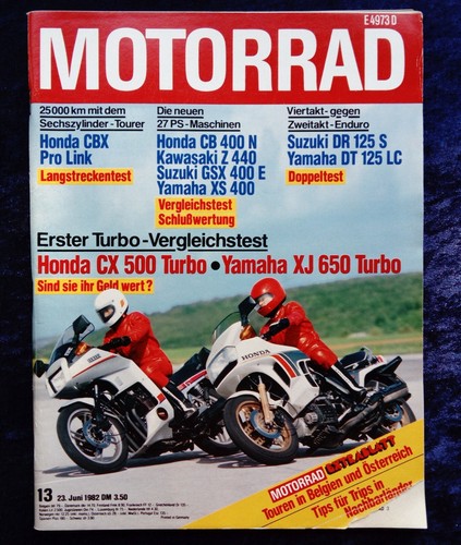 Das motorrad 1982 honda - das, 13/1982,