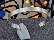 Sterling Silber 925 Armreifen Armband oval einfach schlicht poliert ca. 22 g