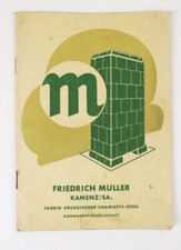 Alter Ofen Katalog Friedrich