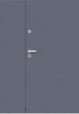 Zweiflügelige Eingangstür