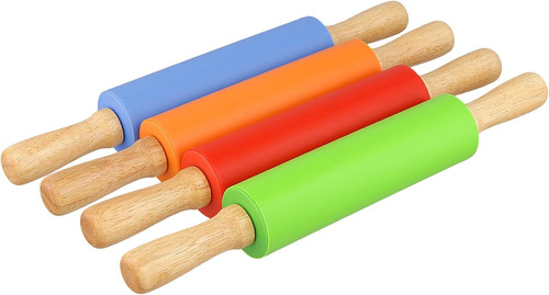 Silikon teigroller set 38cm - teigroller,