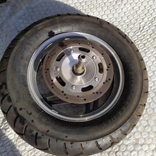 Motorrad Felge Rad Wheel Rim 15x3.50 Komplett Reifen #7449