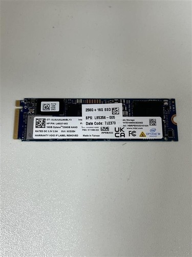 Intel optane 256gb h10 - intel, m.2
