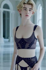 Sissy Crossdresser Dessous Set