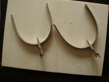 Sporen alt mit Rad Edelstahl selten