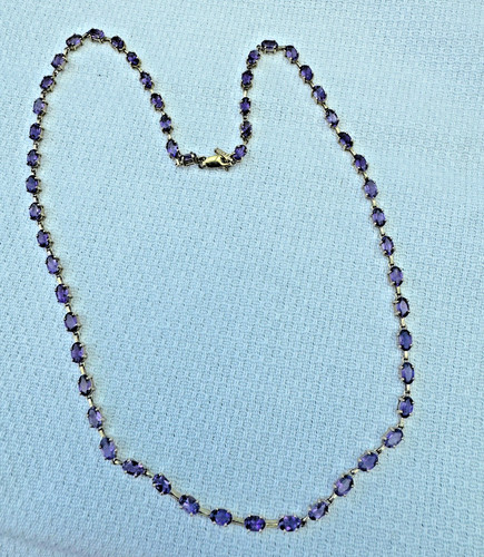 Collier kette amethyst - collier,,