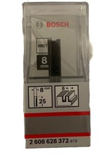 Bosch Nutfräser, 8 mm, D1 8 mm, L 25 mm, G 56 mm 2608628372 Top Zustand Handwerk