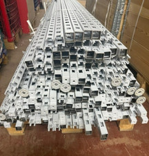 Säule Höhe 260cm 3x3cm Tegometall 4 seitig gelocht