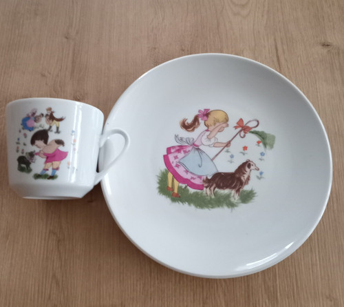 Ostalgie kinderteller mit - ostalgie,