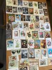 61 alte Glückwunschkarten