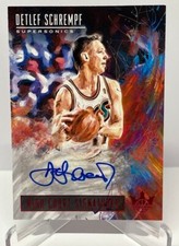 2018-19 Panini Court Kings Signatures Detlef Schrempf SuperSonics 44/99 *4