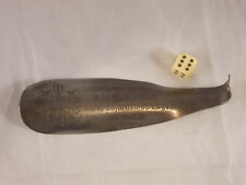 Antiker Schuhlöffel Schuhwarenhaus Leyde in DIRSCHAU Tczew Pommern ehem. deutsch