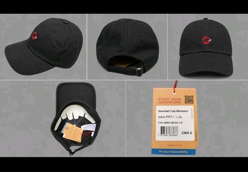 Mammut baseballcap neu - mammut, baseballcap,