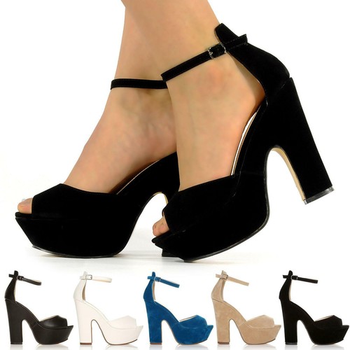 Damen peeptoe knöchelriemen - damen,