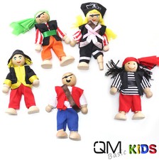 PIRATEN CREW Biegepuppen 9 cm