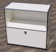 Original USM Haller Sideboard Reinweiß RAL 9010 1 Klappe Neuwertig