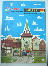 Faller AMS Katalog 1965 1966 CH gelocht