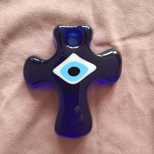 Kreuz evil eye glas - evil,