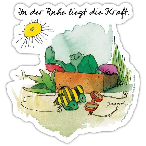 Janoschs frosch und tigerente - frosch,