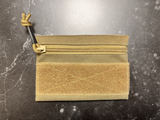 Taktische Tasche mit Klettverschluss Reißverschluss Gr. M  tactical pouch Coyote