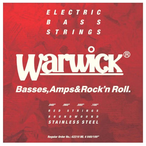 Saiten bass warwick redlabel - warwick,