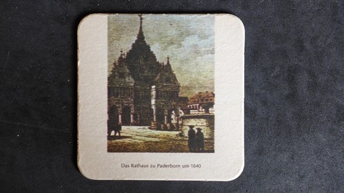 Bierdeckel paderborner - bierdeckel,