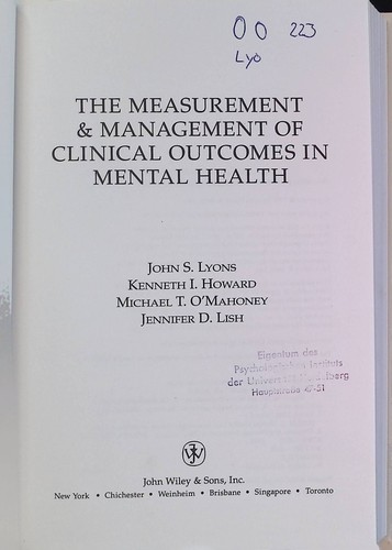 The measurement management - &,