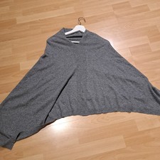 Made In Italy Poncho Pullover