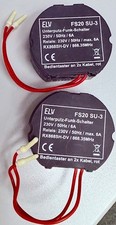 ELV FS20 SU-3 Unterputz-Funk-Schalter, 2 Stück