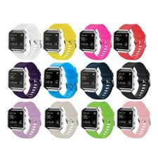 Hochwertiges Kunststoff / Silikon Uhr Armband für Fitbit Blaze Watch Zubehör Neu