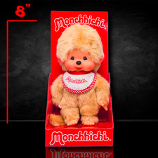 8" Large Monchhichi Doll - Boy