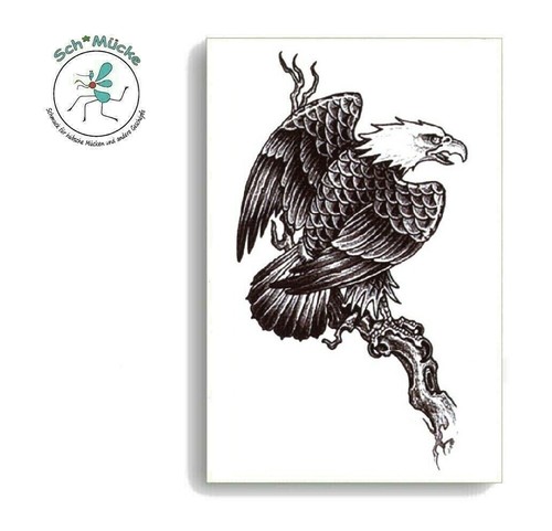 Faketattoo raubvogel adler - raubvogel,