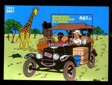 Congo Block 115 ** Comic , Tim & Struppi  (2001)