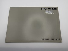 Pre Merger AMG 1989 Price List