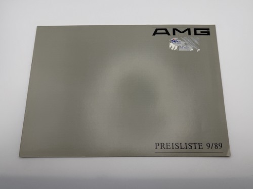 Pre merger amg 1989 - pre, price