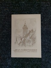 Alt NÜRTINGEN, SKIZZENHEFT OTTO ZONDLER