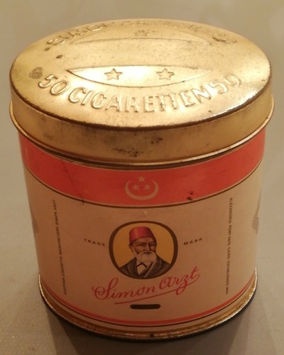 Sehr alte cigarettendose - cigarettendose, /