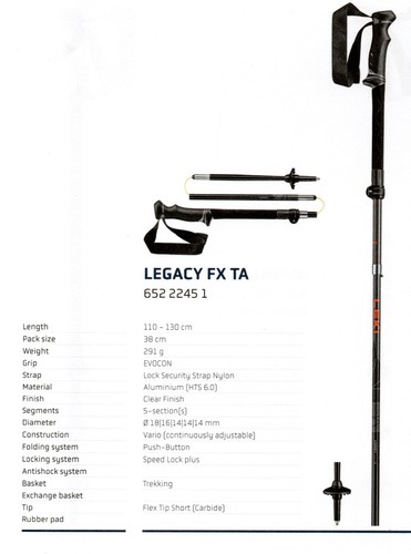 Leki legacy falt wander - legacy,