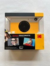 Kodak Printomatic Sofortbildkamera – gelb, top Zustand