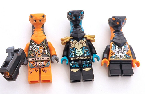 Lego ninjago schlangen - 3x,