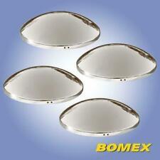 RADKAPPEN, Moon Cap, 4 Loch, Chrom, glatt,hoch, für VW Käfer, Karmann Ghia,8.67-