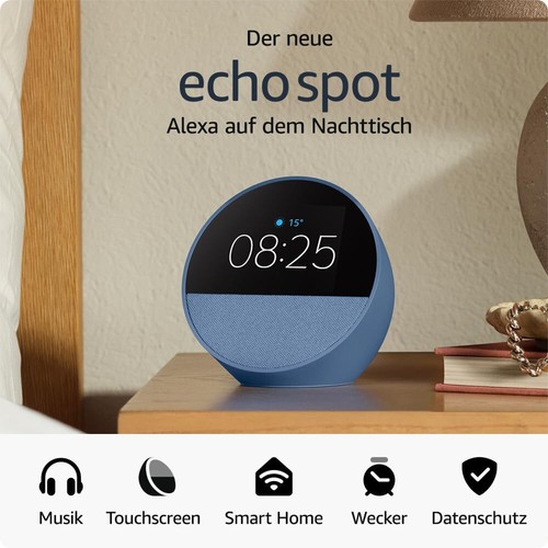 Amazon echo spot smarter - echo,
