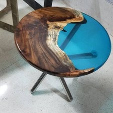 18 " Epoxid Rund Table Top / Epoxid Kaffee Heim Dekor Harz Table Top