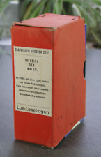 Das Wissen unserer Zeit Lux-Lesebogen 37 Hefte Technik Natur Wissenschaft