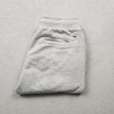 Tommy Hilfiger Jeans Herren Jogging Hose Sweat Gr. S Grau NYC Baumwolle Sport